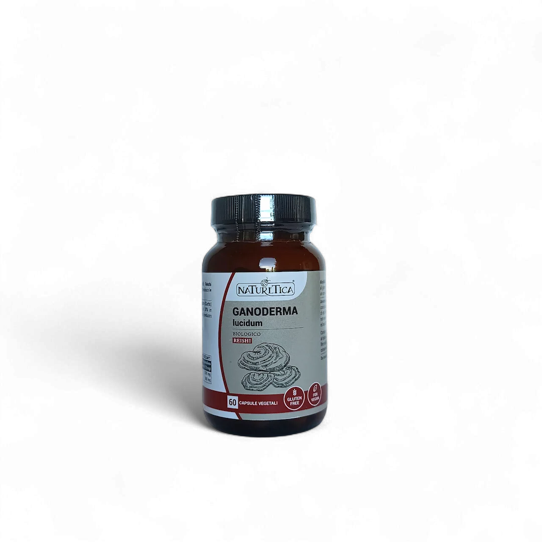 Ganoderma lucidum Reishi per difese immunitarie, energia, adattamento allo stress e benessere quotidiano