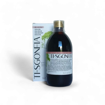 Ti-sgonfia tisana concentrata per ridurre gonfiore addominale, favorire digestione e benessere intestinale