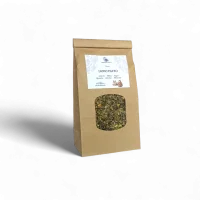 Tisana digestiva naturale dal gusto avvolgente, ideale dopo i pasti per relax e benessere.