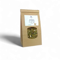 Tisana lenitiva naturale per gastrite, acidità e digestione delicata, con azione protettiva sulle mucose.