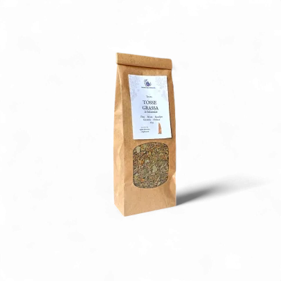 Tisana espettorante e balsamica con pino, timo e grindelia.