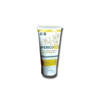 Pomata lenitiva e rigenerante con estratto di iperico al 30%, bisabololo e vitamina E per pelli irritate, arrossate o soggette a dermatiti.